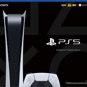 Plays-tation 5 Digital Edition PS-5_ Gaming (Disc Free) Console - M.K.D. (Renewed)